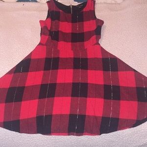 Plaid Summer dress (sz Small)